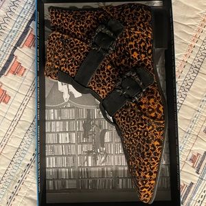 Fluevog Sutton buckle boot women’s 10 new in box